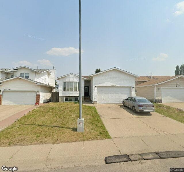 Street view of 2831 36 Street NW, Edmonton