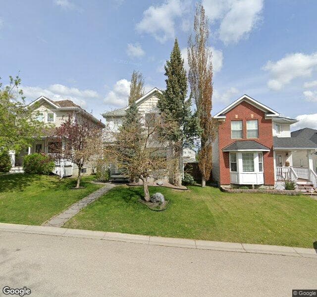 Street view of 107 Hidden Hills Way NW, Calgary
