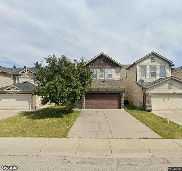 Street view of 18 Chaparral Ridge Rise SE, Calgary