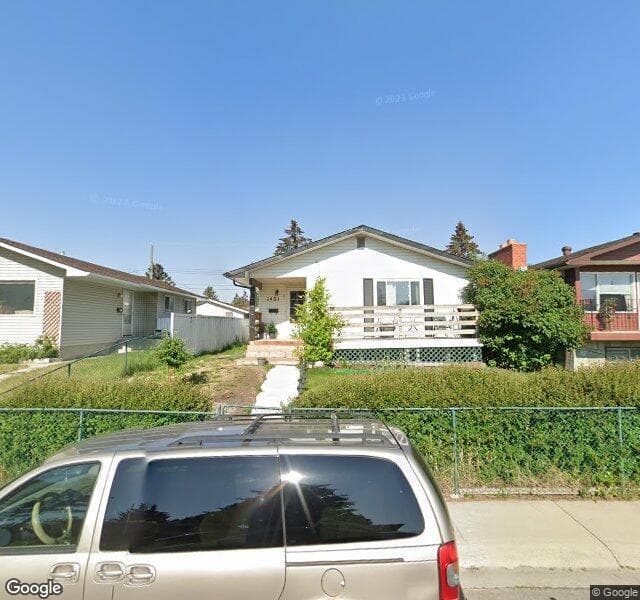 Street view of 1451 43 Street NE, Calgary