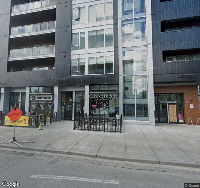 Street view of 300-610 17 Avenue SW, Calgary