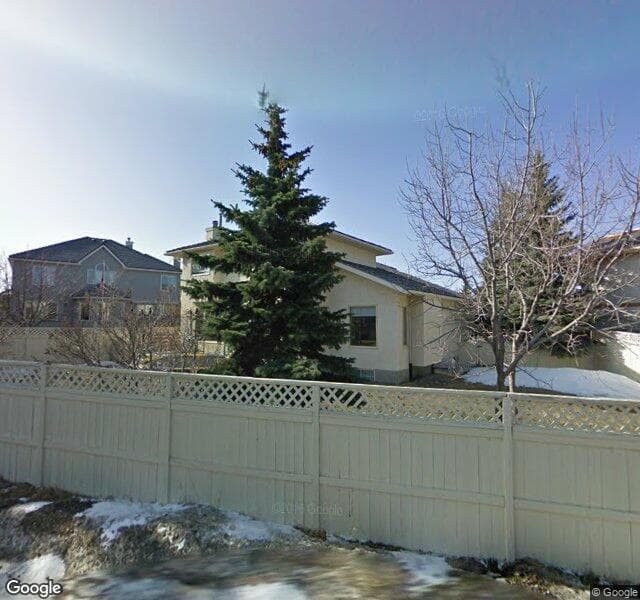 Street view of 110 Hawkview Manor Court NW, Calgary