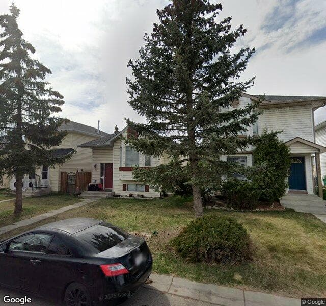 Street view of 116 Coverdale Way NE, Calgary