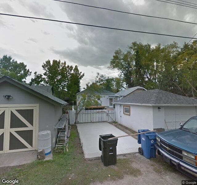 Street view of 1222 8 Avenue SE, Calgary