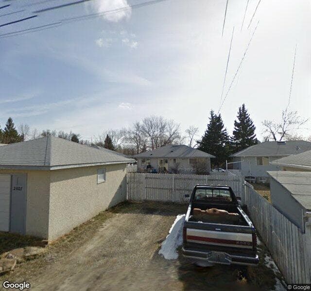 Street view of 2807 43 Street SW, Calgary