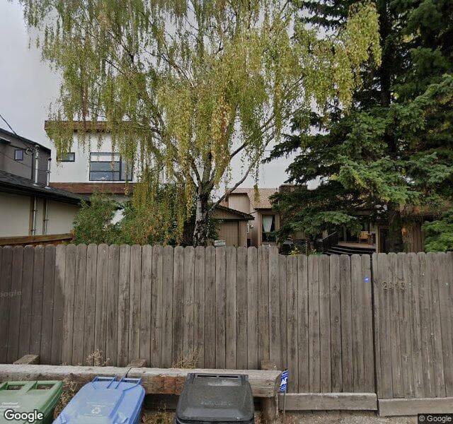 Street view of 2413 25 Avenue NW, Calgary