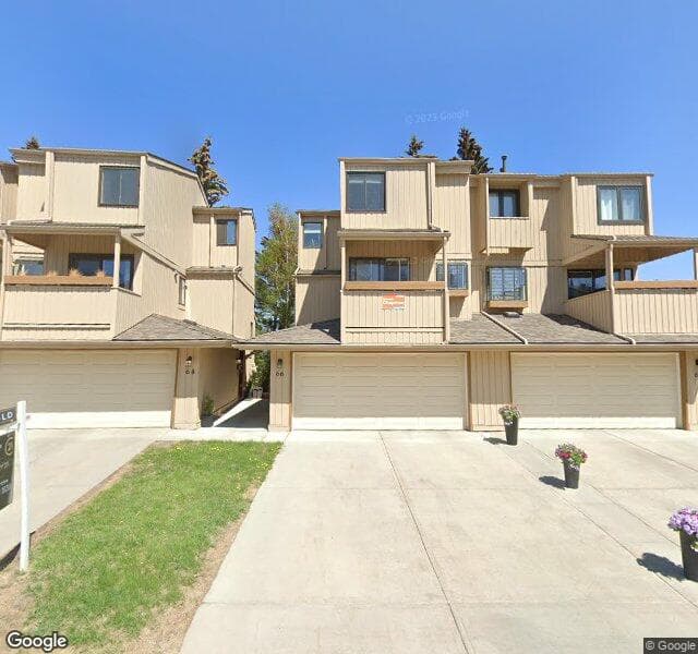Street view of 1-225 Berwick Drive NW, Calgary