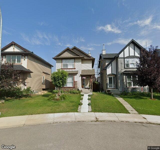 Street view of 155 Silverado Plains Close SW, Calgary