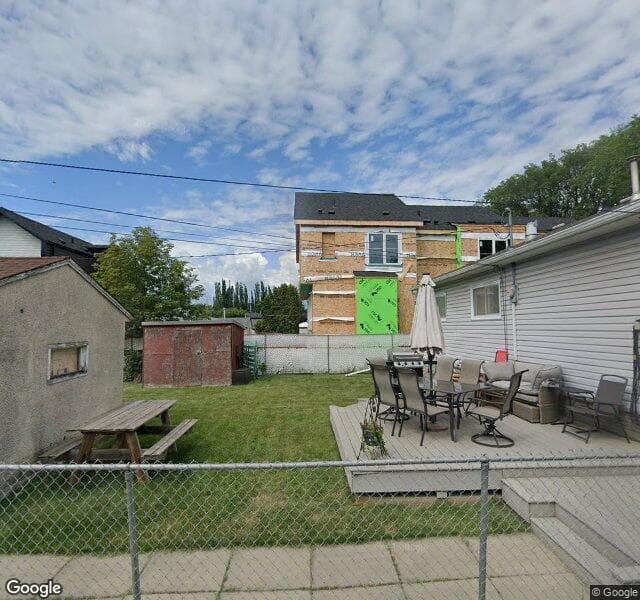 Street view of 9743 65 Avenue NW, Edmonton