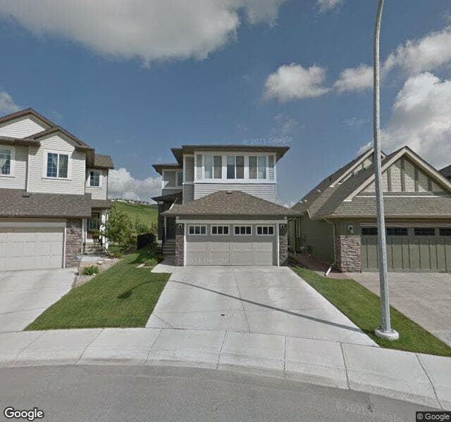 Street view of 262 Chaparral Valley Terrace SE, Calgary