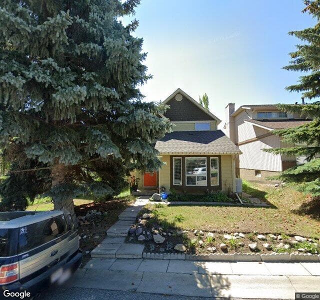 Street view of 16 Strandell Crescent SW, Calgary