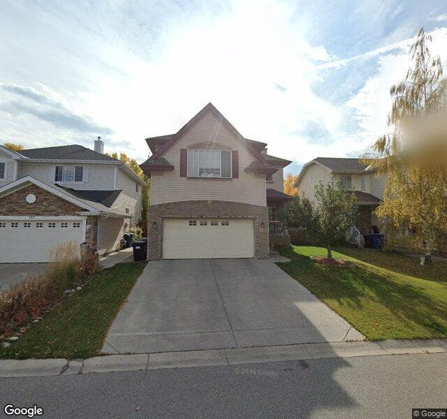 Street view of 137 Wentworth Park SW, Calgary