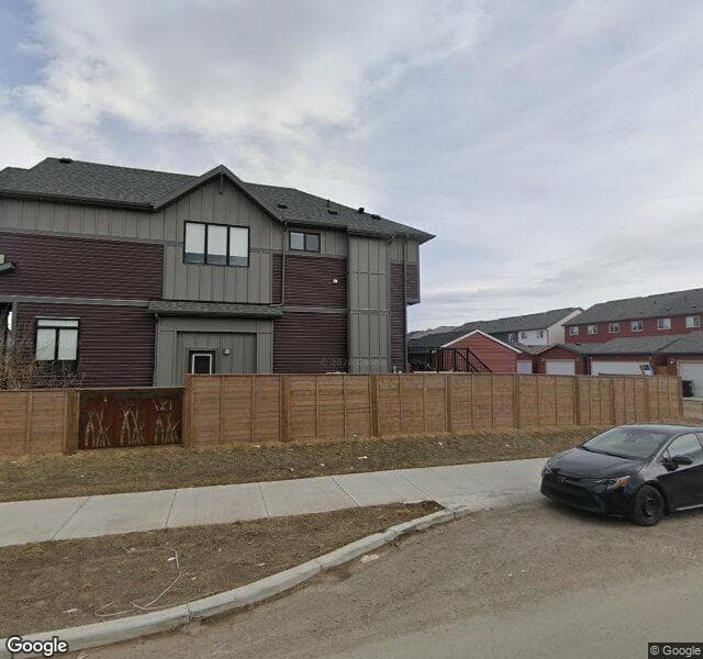 Street view of 104 Savanna Passage NE, Calgary