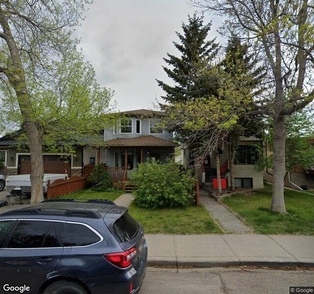 Street view of 2222 2 Avenue NW, Calgary