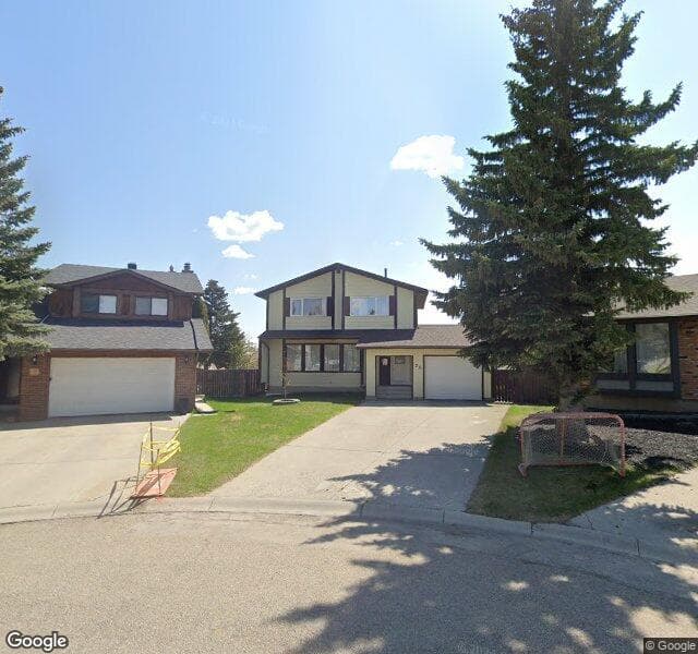 Street view of 20 Beddington Place NE, Calgary