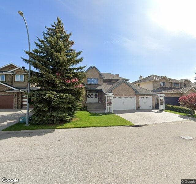 Street view of 1 Sunset Cove SE, Calgary