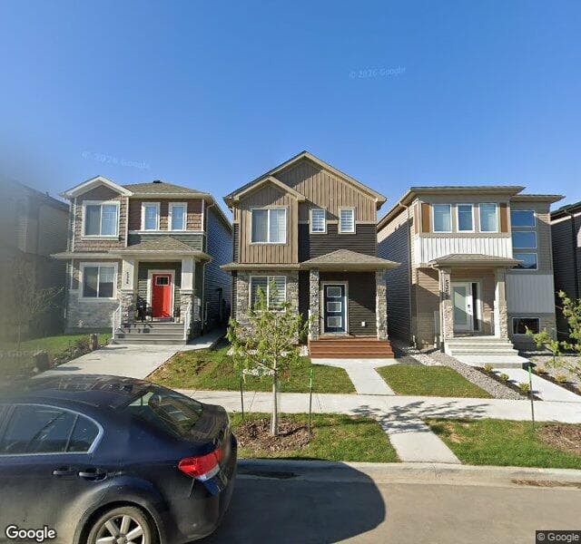 Street view of 5348 Lark Landing NW, Edmonton