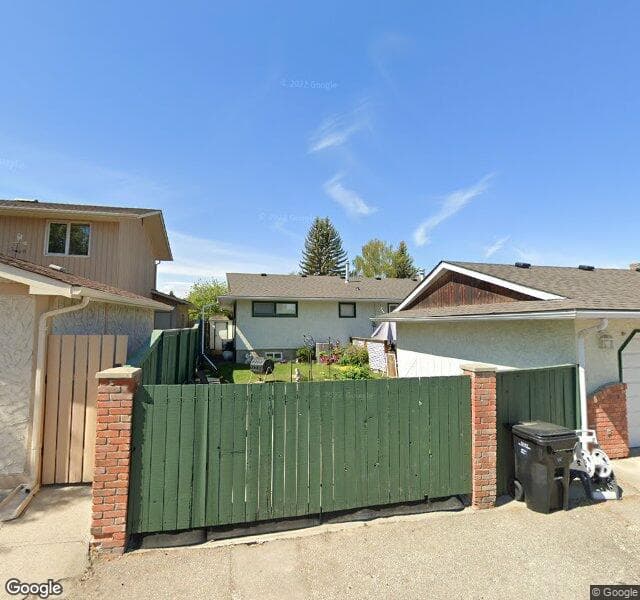 Street view of 124 Parkland Hill SE, Calgary