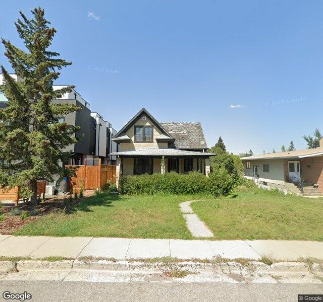 Street view of 1836 32 Avenue SW, Calgary