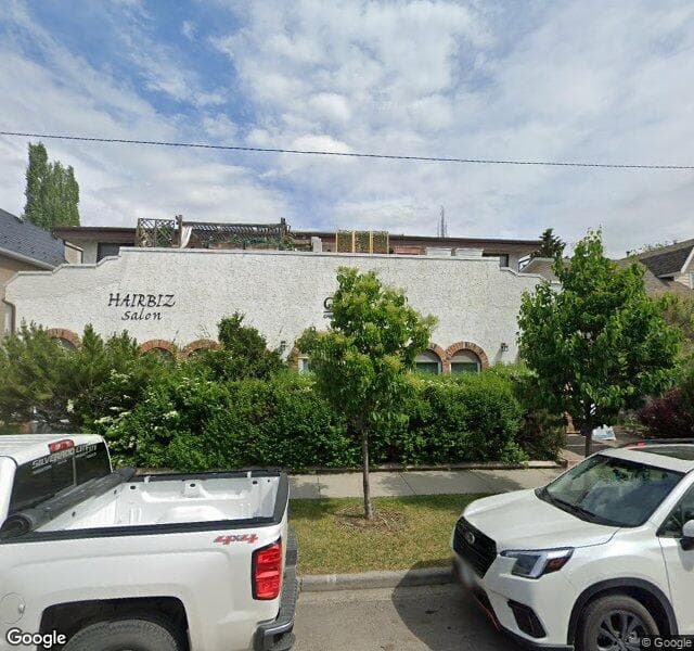 Street view of 1-2220 7 Avenue NW, Calgary
