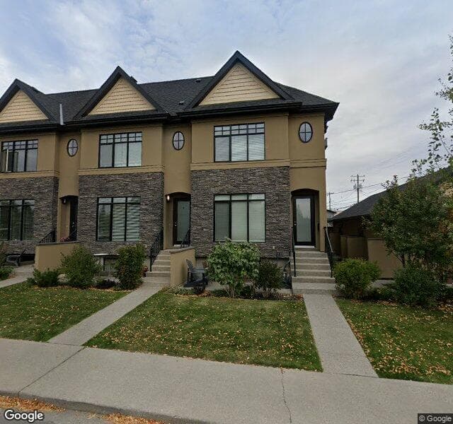 Street view of 2614 19 Avenue SW, Calgary