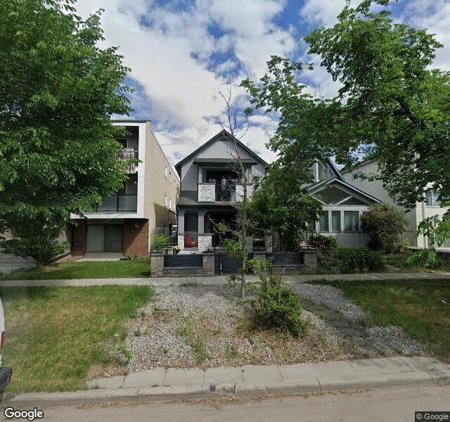 Street view of 1168 Memorial Drive NW, Calgary