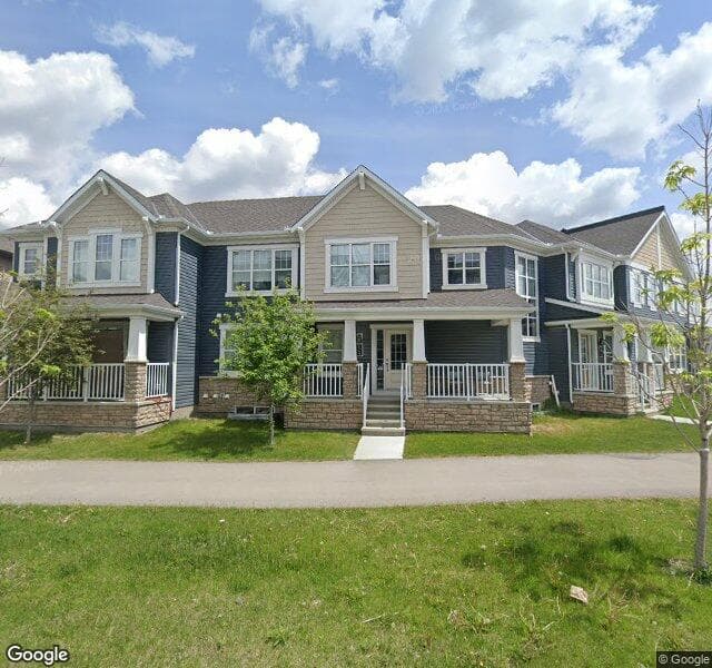 Street view of 1514 Carrington Boulevard NW, Calgary