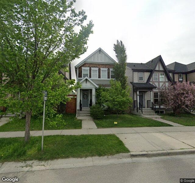 Street view of 1245 New Brighton Drive SE, Calgary