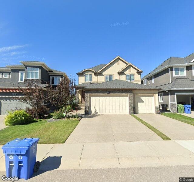 Street view of 137 Aspen Summit Drive SW, Calgary