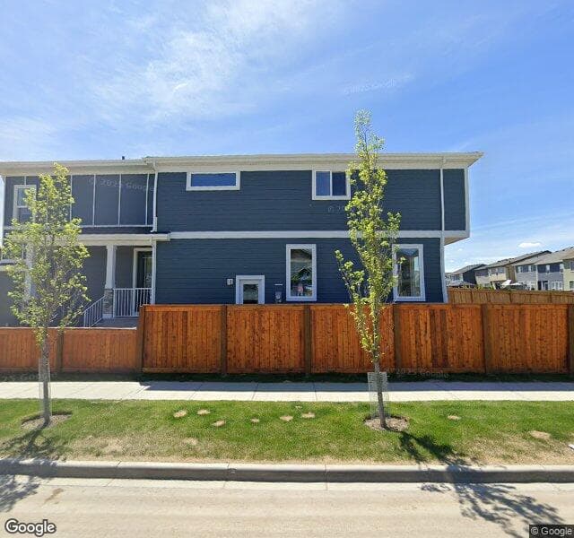 Street view of 132 Cranbrook Green SE, Calgary