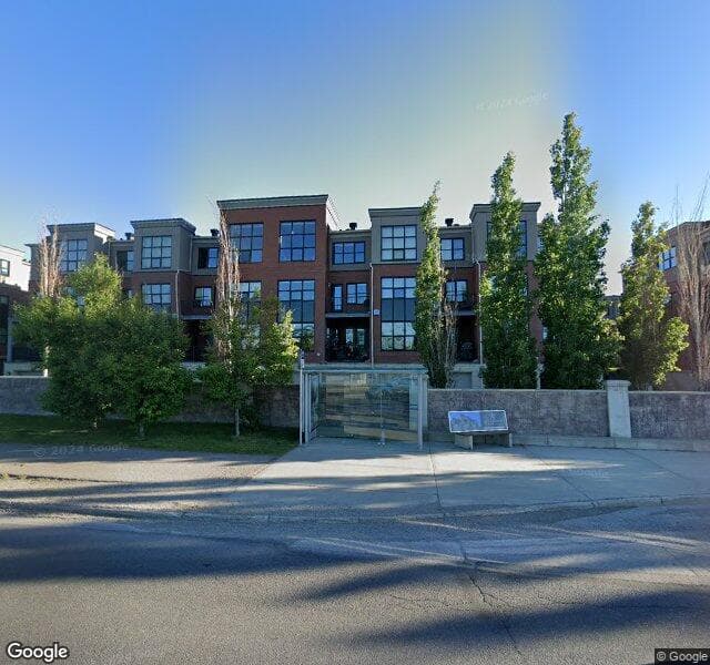 Street view of 610 Aspen Meadows Hill SW, Calgary