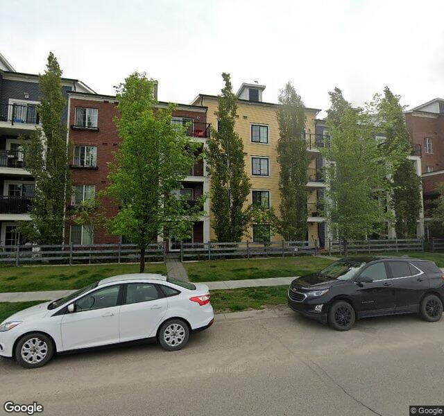 Street view of 3315-755 Copperpond Boulevard SE, Calgary