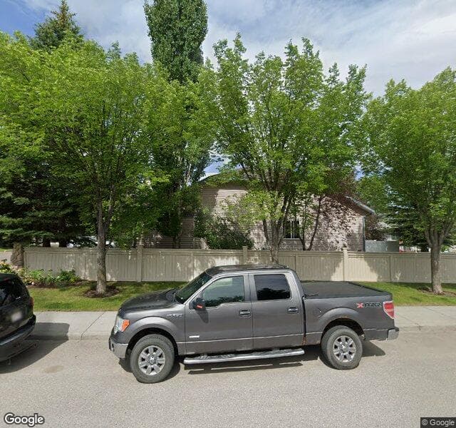 Street view of 14 Chaparral Point SE, Calgary