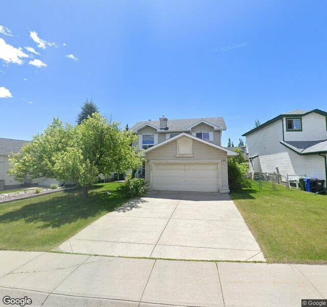 Street view of 10365 Hidden Valley Drive NW, Calgary