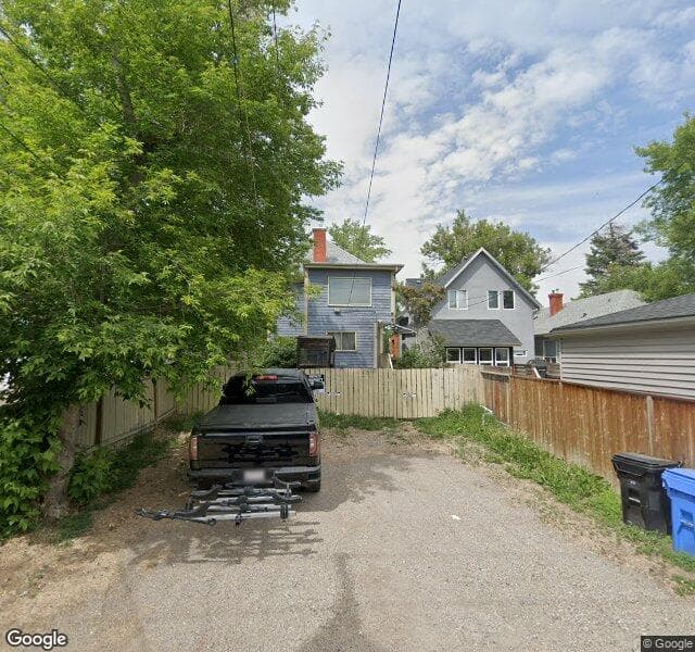 Street view of 1411 1 Avenue NW, Calgary