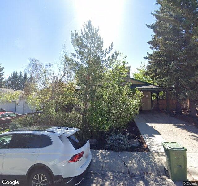Street view of 108 Cedarille Green SW, Calgary