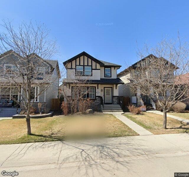 Street view of 227 Skyview Ranch Way NE, Calgary