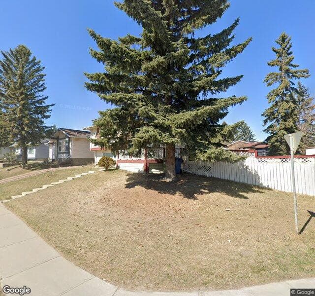 Street view of 3632 Radcliffe Drive SE, Calgary