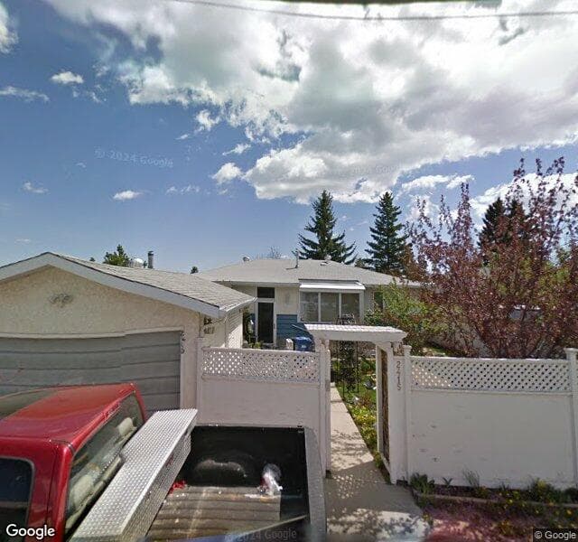 Street view of 2415 37 Street SW, Calgary