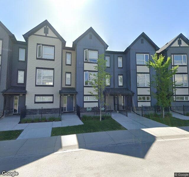 Street view of 136 Evanscrest Manor NW, Calgary