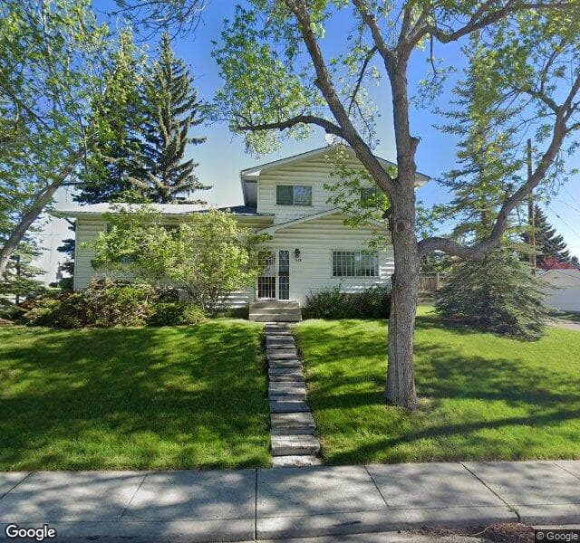 Street view of 1426 105 Avenue SW, Calgary