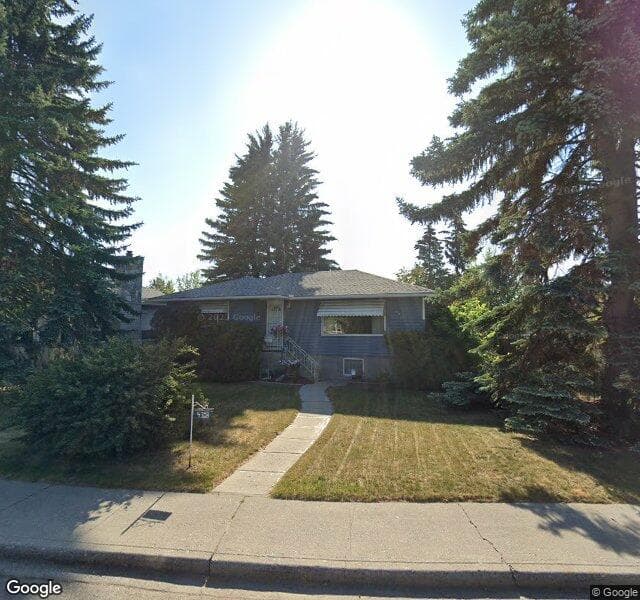 Street view of 4308 2 Street NW, Calgary