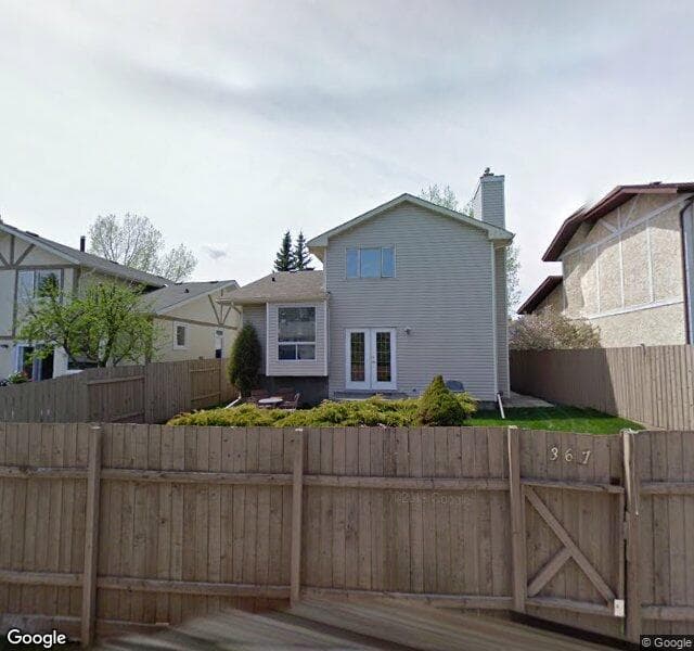 Street view of 367 Woodfield Road SW, Calgary
