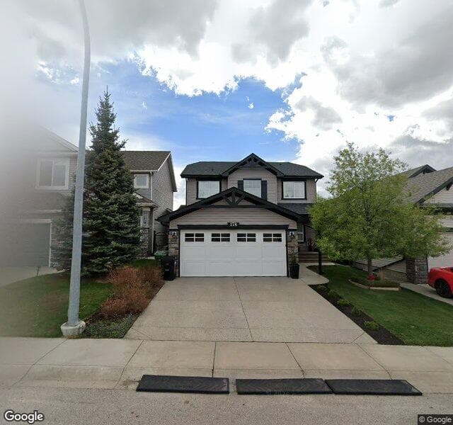 Street view of 178 Rockyspring Circle NW, Calgary