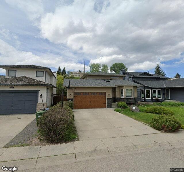 Street view of 1060 Deer River Circle SE, Calgary