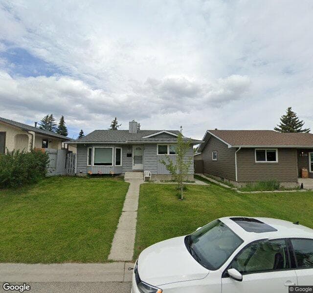 Street view of 1612 136 Avenue SE, Calgary