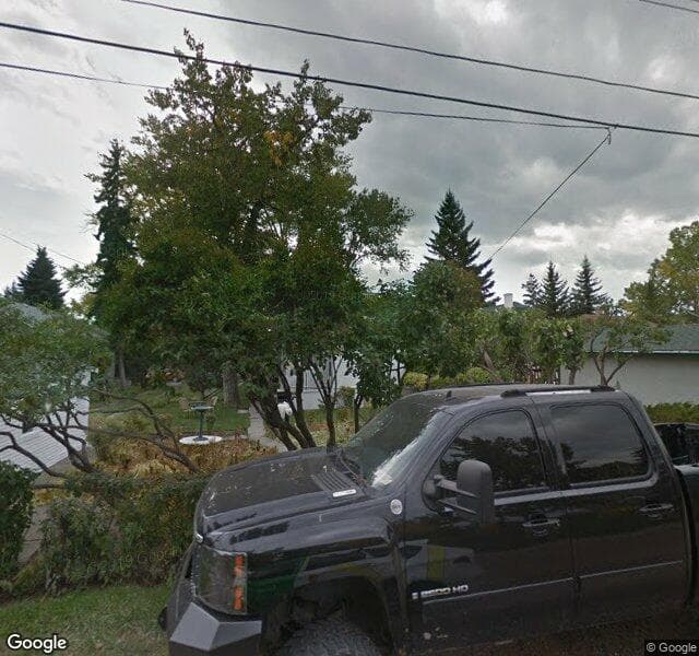 Street view of 1216 8 Avenue SE, Calgary