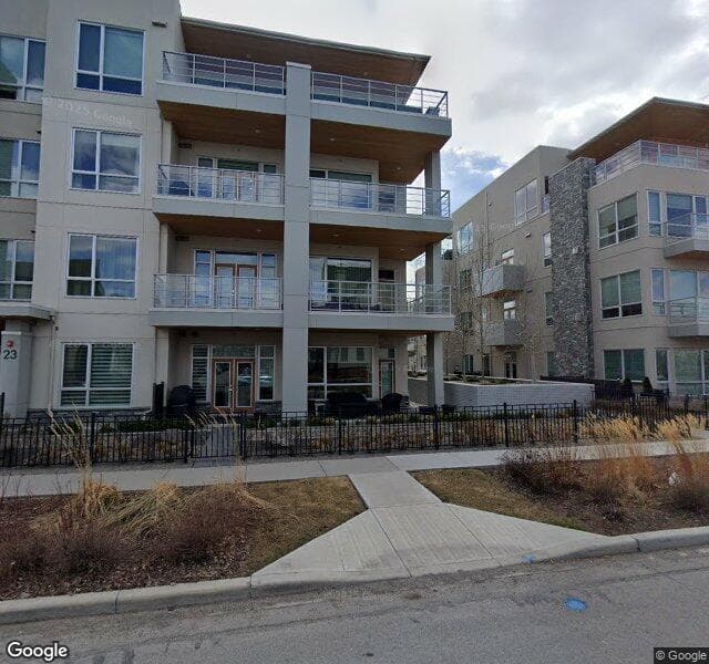Street view of 104-23 Burma Star Road SW, Calgary