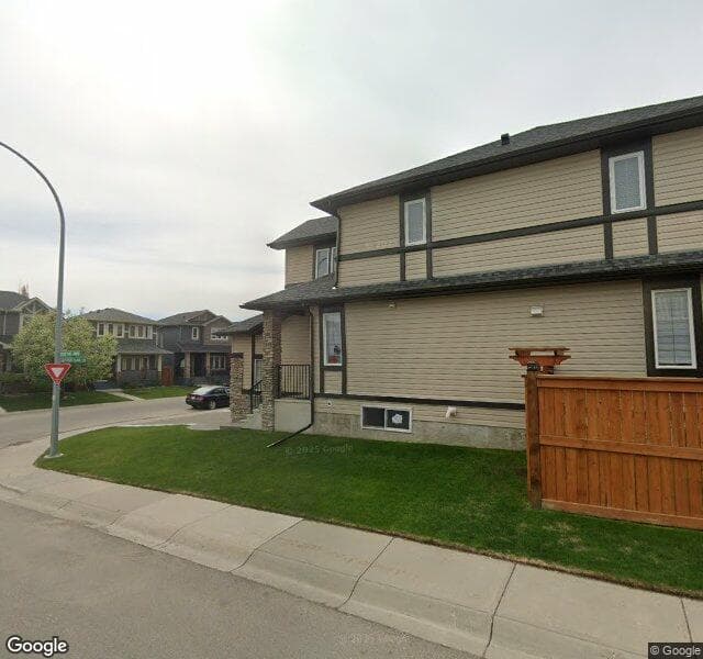 Street view of 320 Silverado Plains Circle SW, Calgary