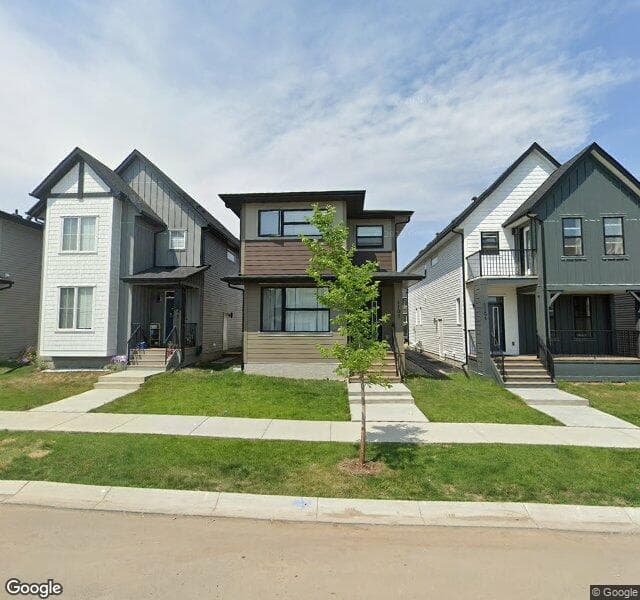Street view of 1102 Copperfield Boulevard SE, Calgary